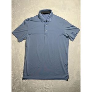 Greyson Polo Shirt Mens S Blue Collared Sport Golf Tee Wolf Logo